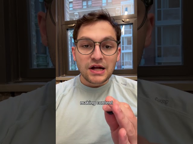 Making content opens so many doors 🔑