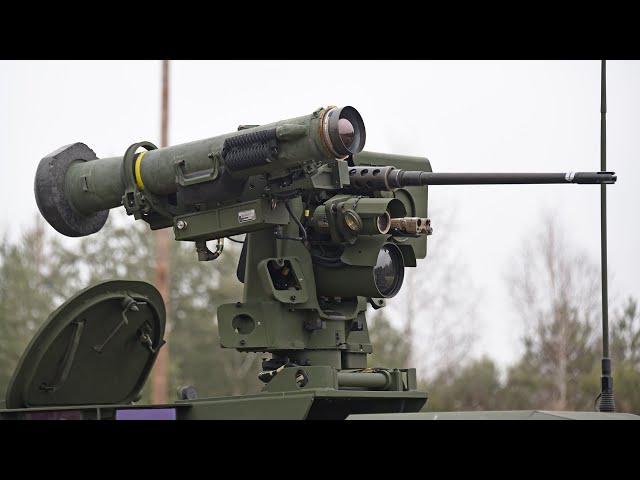 US Army CROWS Remote Weapon Station on Stryker & Humvee