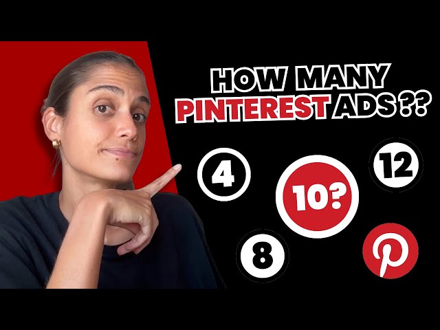 Pinterest Ads: How Many Creatives Should You Run?