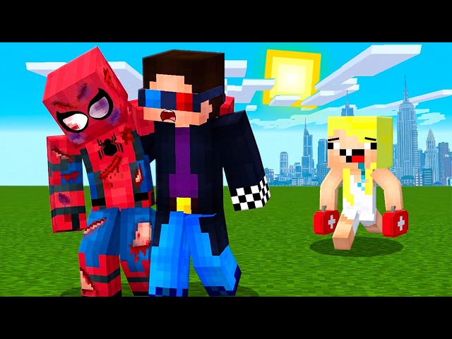 🤕ЧЕЛОВЕКУ-ПАУКУ НУЖНА ПОМОЩЬ В МАЙНКРАФТ! ШЕДИ MINECRAFT