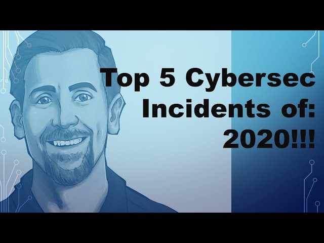 Top 5 Cybersecurity Incidents of 2020