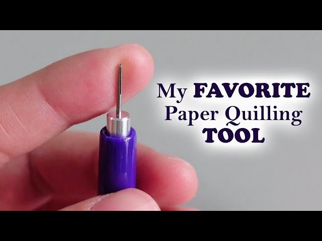 This tool makes all the difference | Paper Quilling