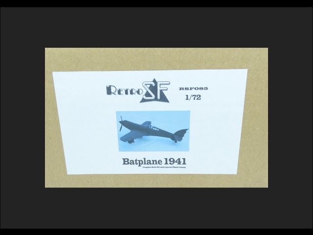 Retrokit 1/72 Batplane 1941