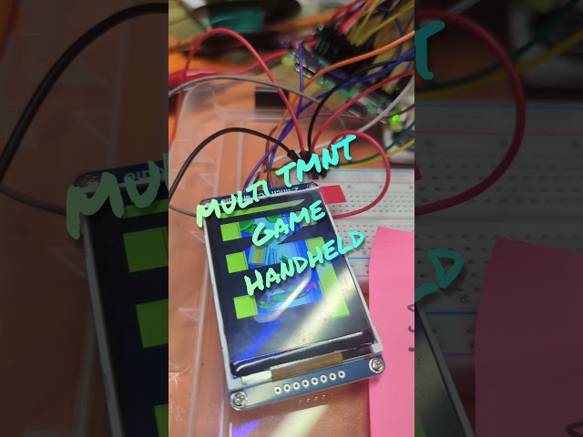 Custom Turtles handheld project coming soon. Retro game handheld from Raspberry Pi Zero 2 W.
