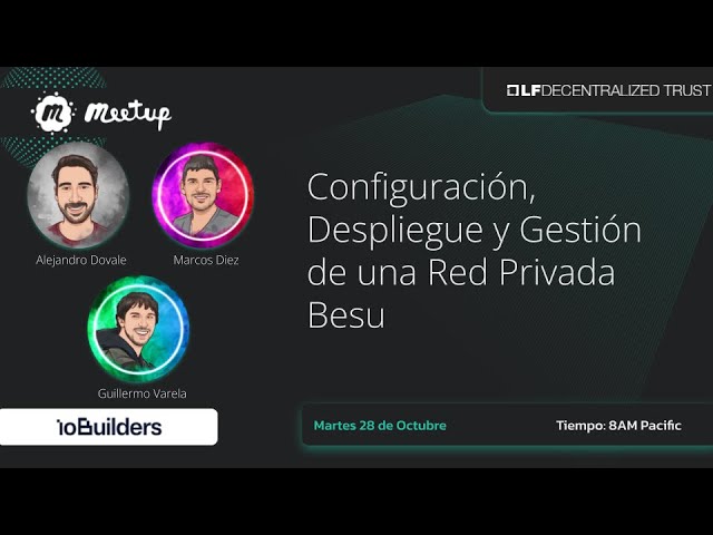 Configuración, Despliegue y Gestión de una Red Privada Besu