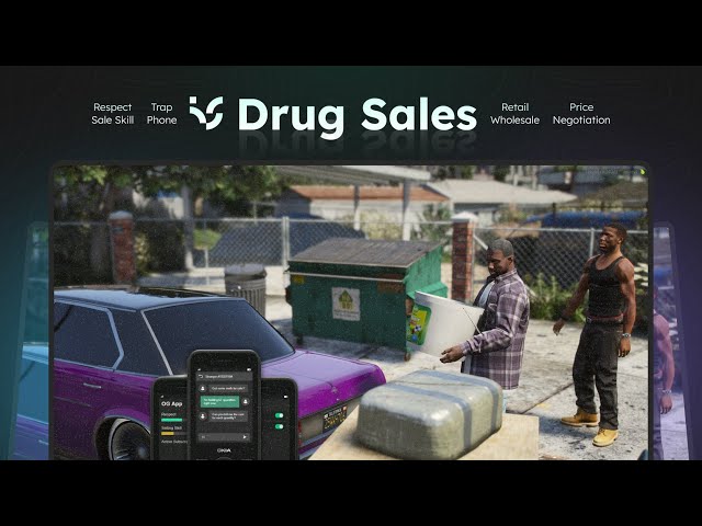 Drug Sales - FiveM Script [QBCore, QBox, ESX]  (2026)