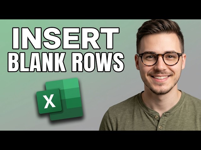 How to Insert Blank Rows in an Excel Pivot Table [2026 Easy Guide]