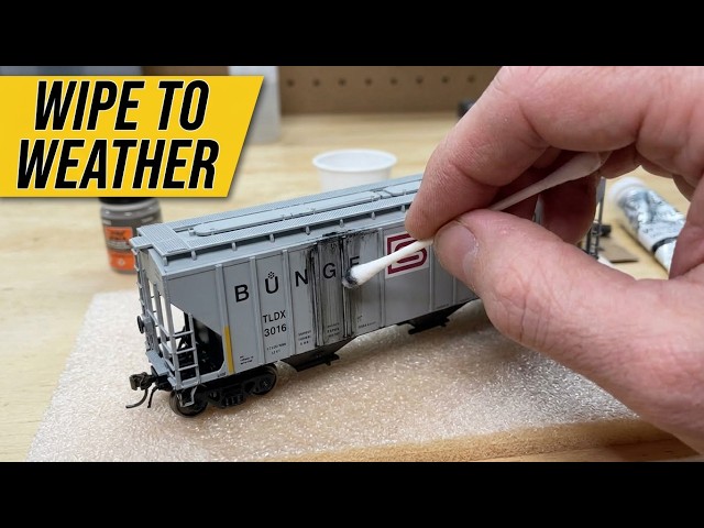 QUICK & DIRTY FREIGHT CAR WEATHERING