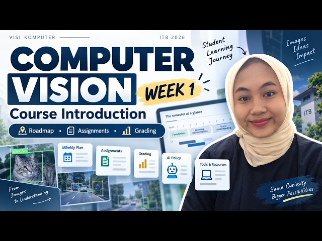 Computer Vision Week 1 | Course Introduction, Learning Roadmap & Assignments