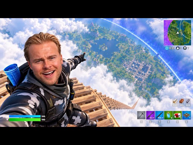 TIME FOR A STAIRWAY TO HEAVEN! ☁️ - Fortnite Battle Royale (Dutch)
