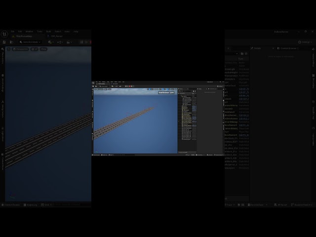 Endless Runner Procedural Road Pooling System | Unreal Engine 5 Devlog #unrealengine #ue5