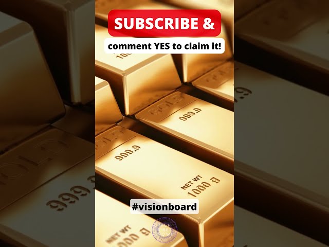 You Have Lots of Gold! #visionboard