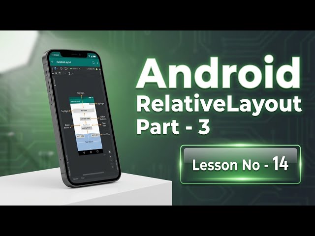 Android Relative Layout Part - 3 | Lesson - 14 | Android Programming | Computer Guruji