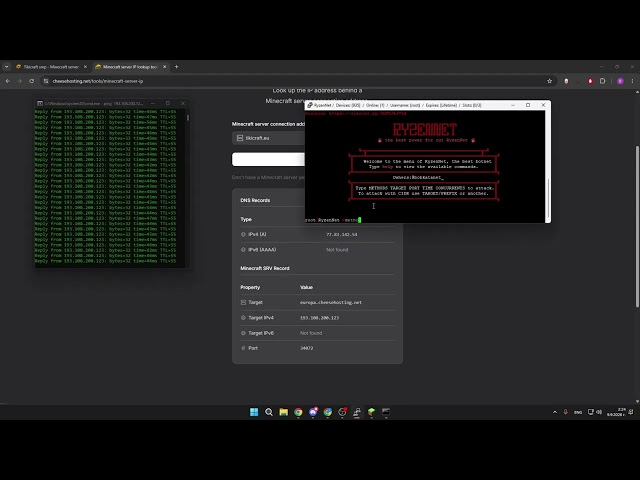 Mao Stresser Vs Minecraft | DDOS BEST C2/BOTNET/API 2026 | L4 & L7 | BEST BYPASS