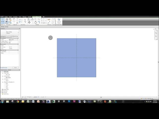 Revit Tutorial - Modify Family View Range