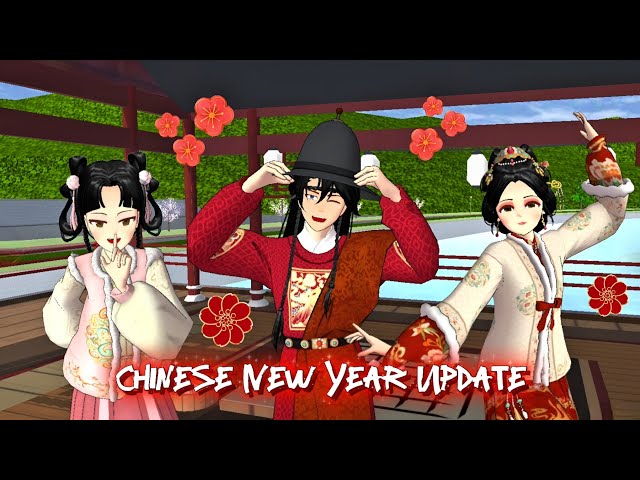 New Update 🎇 Chinese New Year Costumes ❤️🧧 Sakura School Simulator Chinese Version 