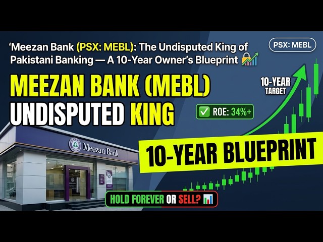 The Compounder: Why Meezan Bank (MEBL) Remains Pakistan’s Premier Wealth Engine |Pakistani Investors