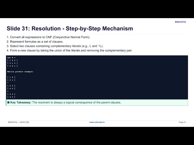 Episode 28: Mathematical Logic: Rules of Inference & Deductive Proofs | GATE CSE