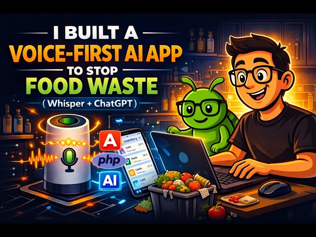 I Built a Voice-First AI App to Stop Food Waste (Whisper + ChatGPT)