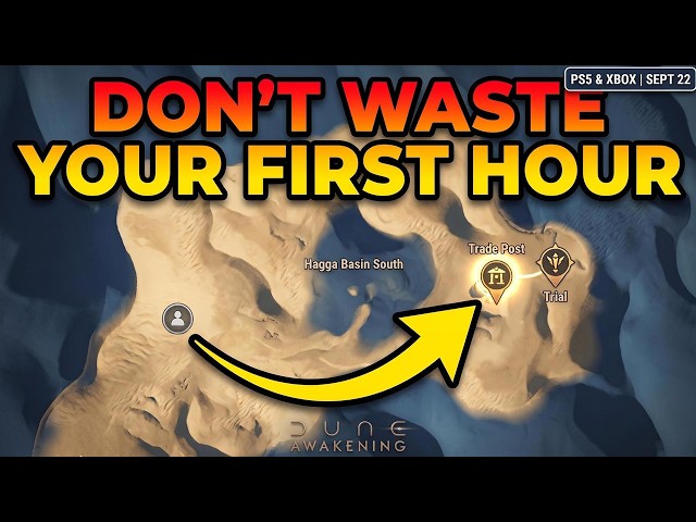 Dune Awakening PS5 & Xbox First Hour Tips You MUST Know Before Launch