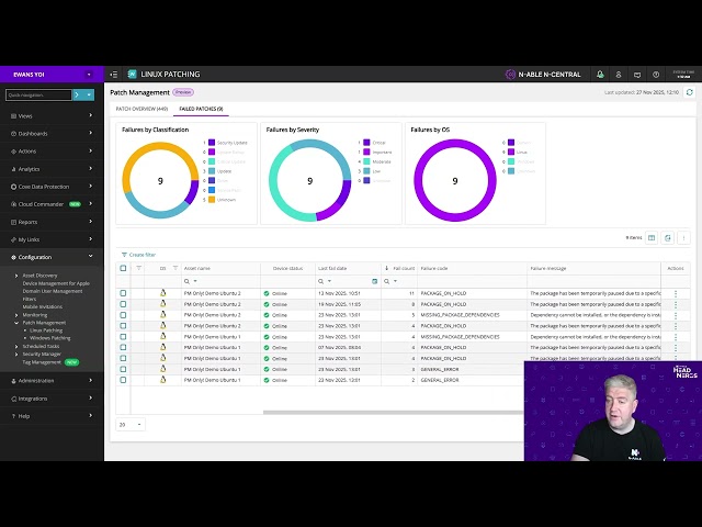 Linux Patch Management in N-central