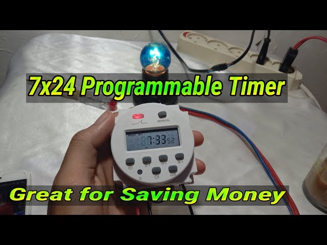 7x24 Programmable Timer Weekly Programmable digital Timer Cn101A