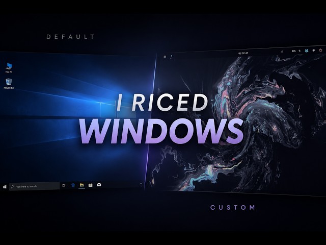 I Transformed Windows 11 Into My Dream Setup | Tutorial