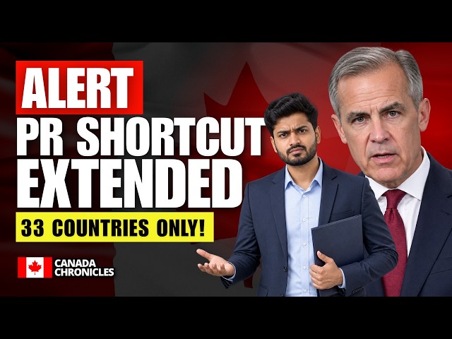 Canada PR Pathway Extended: No Job Offer or CRS Score Needed—33 Countries Only │ Canada Immigration