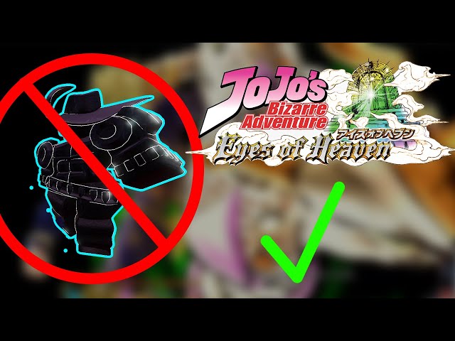 Not Fighting SCR's in YBA! (Eyes of Heaven)