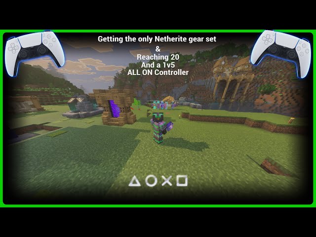 Minecraft Java PvP on Controller