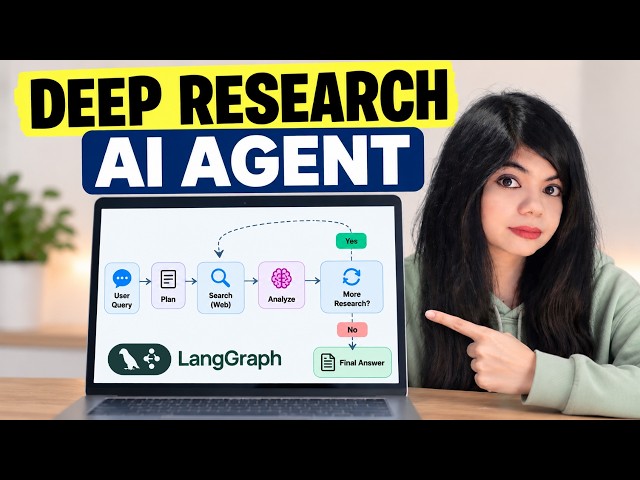 I Built a Deep Research AI Agent with LangGraph