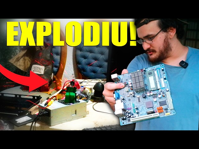 PUTTING YOUR PC ON THE HOT SPICE WHILE PLAYING UNTIL IT TURNS OFF (it exploded!)