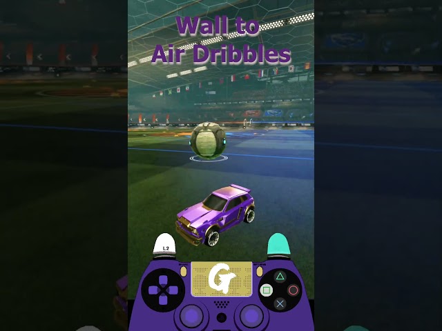 Wall to Air Dribble Trick #rocketleague #rocketleaguetutorials #rocketleaguetips
