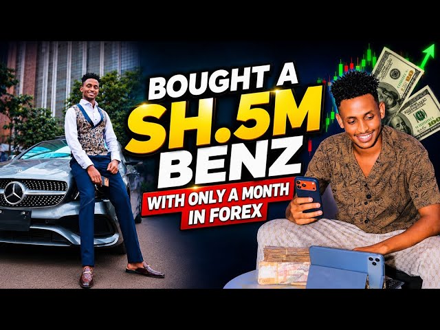 Prince Chaala Reveals He Bought This Sh.5 Million Benz With Just A Month In Forex - CELEB RIDE
