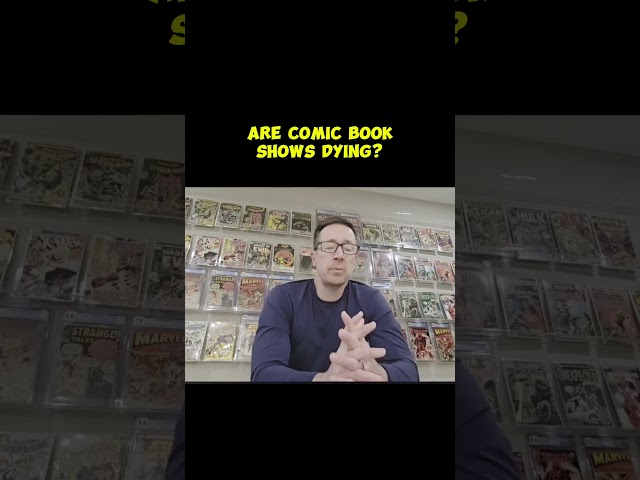 Are comic book shows dying?