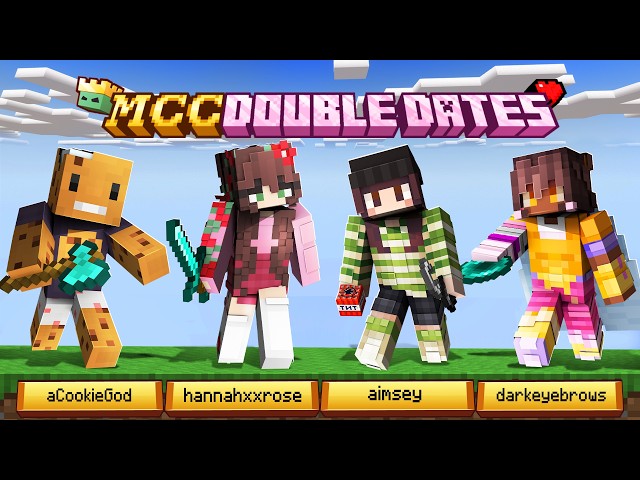 MCC Double Date w/ @Hannahxxrose @Aimsey @darkeyebrows  (Minecraft Championships)