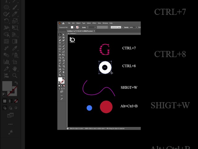Adobe Illustrator Tips and Tricks Shortcuts 2026 tutorial #IllustratorShortcuts #DesignTips #Shorts