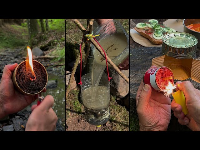 👉 21 Genius Outdoor Survival Hacks That Could Save Your Day! #camping #outdoors