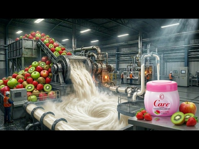 1,000,000 Jars | The INSANE Production of Care Vanishing Cream 🏭 (Satisfying Factory Tour)