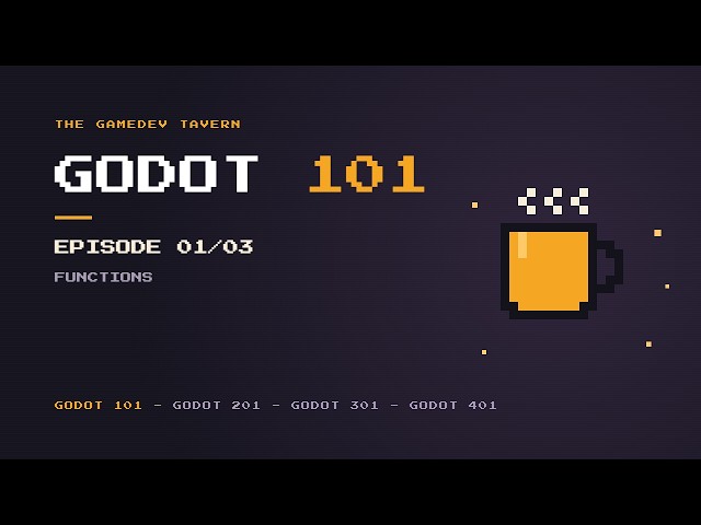 Godot 101 for Complete Beginners: Getting started in Godot 4 [Ep 01/03]