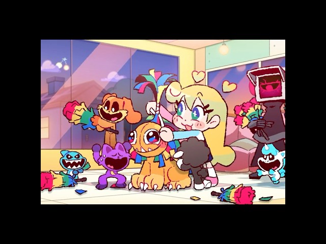 Glee’s Magic Salon #1 - EMOTIA X POPPY PLAYTIME | GH'S ANIMATION