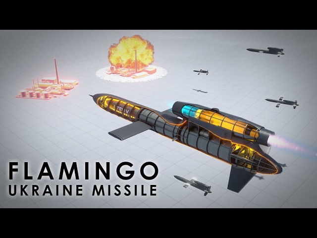 The Flamingo FP-5 Ukraine Homemade Missile
