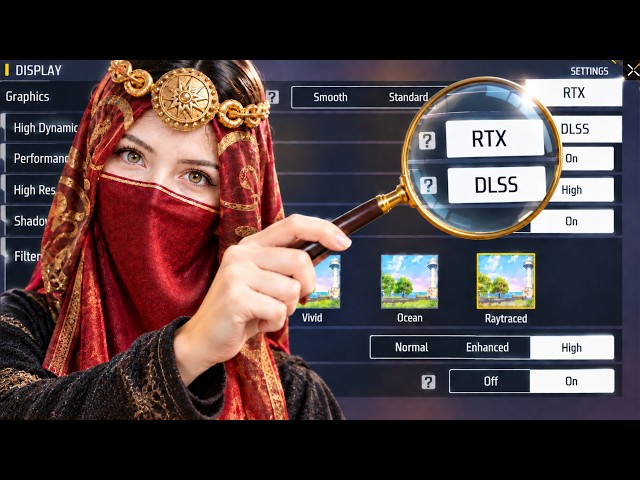 বানিয়ে ফেললাম Realistic Free Fire with DLSS 5 🔥 | (In-Depth Details)