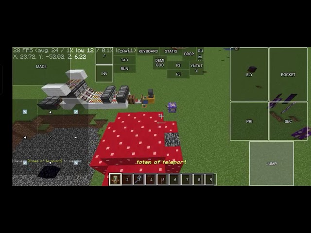 Totem pop stasis null and jamatoP with command block