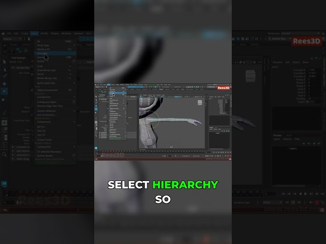 The fastest way to check axis alignment #3dart #animation #blender3d