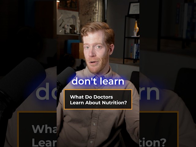 Do Doctors Learn About Nutrition? #medicine #residency #nutrition #health