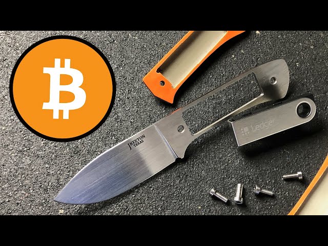 The Most VALUABLE Knife Ever Made? | Secret Bitcoin Wallet | Knife Making