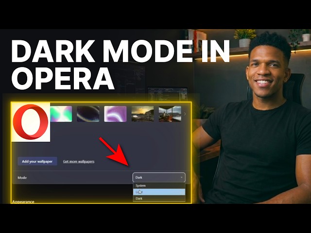 How to Enable or Disable Dark Mode in Opera Browser [2026] | Step-by-Step