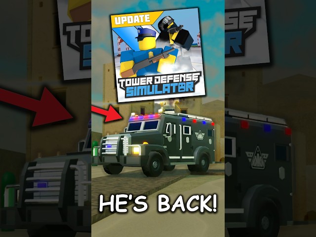 They Just Added The Enforcer Tower Back To TDS